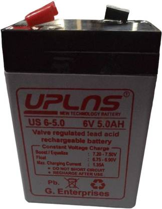 Crystal zone 6Volt Dc 4.5Ah Battery for Toys, Solar, Security Device pack of 1 Rideons & Wagons Battery Operated Ride On