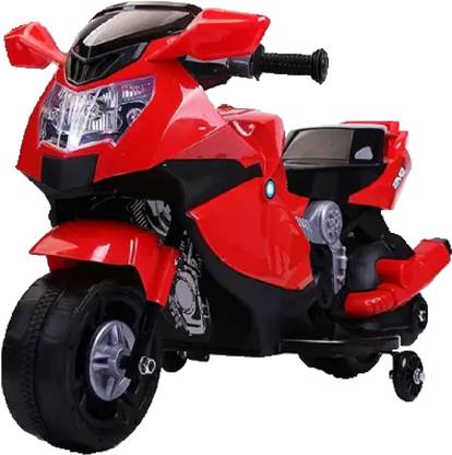 Miss & Chief by Flipkart Electric 6V Bike Rideons & Wagons Battery Operated Ride On  (Red) at Rs. 3499