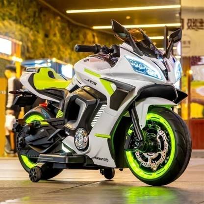 PP INFINITE R9 Rechargeable 12V Battery Operated Ride On Bike for Kids, 1 to 7 Years Bike Battery Operated Ride On