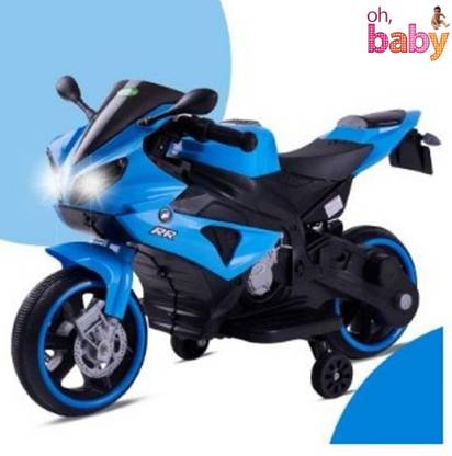 Prabal OhBaby by flipkart kids 8798 RIDE ON TOY,WHEEL of FULL LED LIGHT,MOTOR Bike Bike Battery Operated Ride On
