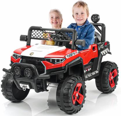 Wishmaster Big Size 4 Motor Ranger 4x4 SUV Car With Swing Option 2 Seats Car Battery Operated Ride On
