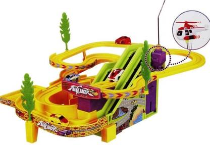 A'sM Track Racer Racing Car Set Car Battery Operated Ride On