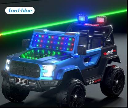 SmallBoyToys FORD 999 (1-9YRS) BATTERY CAR FOR KIDS Jeep Battery Operated Ride On