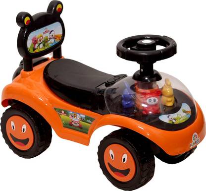 Funrise Educational Rider Car | Ride-on Baby Car | Toy Car | Push Car Non Battery Operated Ride On