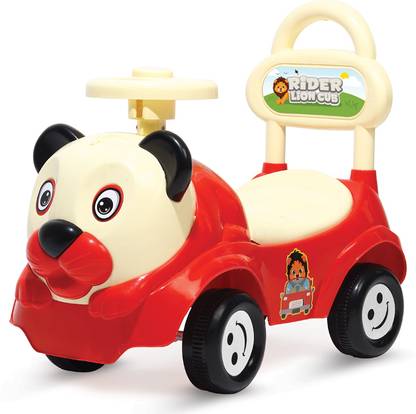 PLAYGRO Lion Cub Rider Push Car for Toddlers Rideons & Wagons Non Battery Operated Ride On