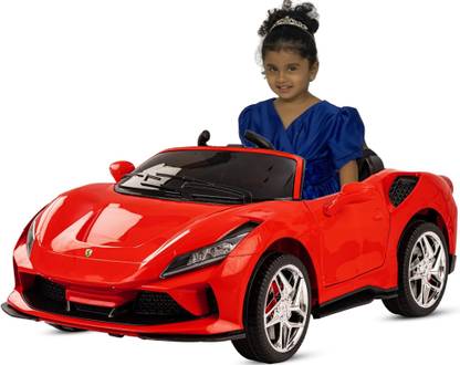 Toyify 4 Motor Big Size Electric Car With Key Start | Remote + Mobile App Control Car Battery Operated Ride On
