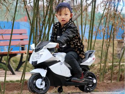 RK UNIQUE STORE by (1 to 3 Yrs) Baby Mini Super Racer Bike Battery Operated Ride On