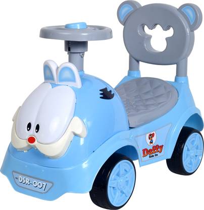 Dash Star Daffy Kids Ride On Car with Music, Sound, Light, Backrest and Comfortable Seat Rideons & Wagons Non Battery Operated Ride On