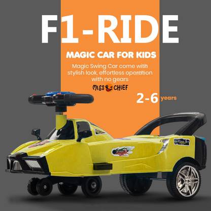 Miss & Chief by Flipkart Car Non Battery Operated Ride On