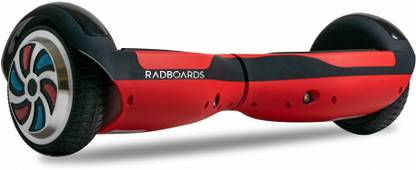 RADBOARDS Classic 6.5 Hoverboard Red & Black Warranty Self Balancing for kids & adults Rideons & Wagons Battery Operated Ride On