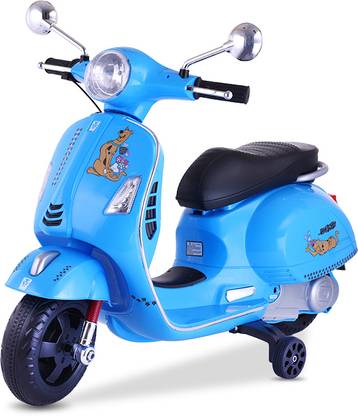 leotoon Licensed Scooby Doo Scooter Bike Battery Operated Ride On