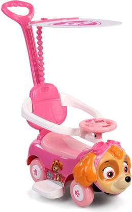 PAW PATROL Push Car | Skye Face Shape | Imported Premium Quality Rideons & Wagons Non Battery Operated Ride On