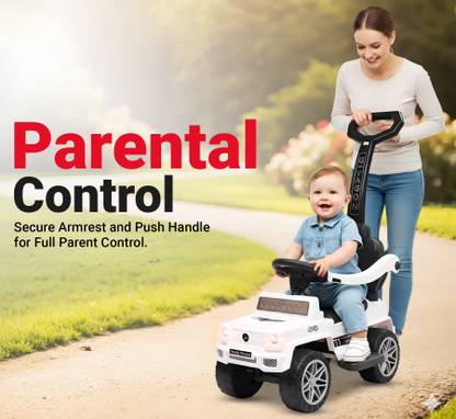 Little Funky Hummer Plus Kids Car With Parental Handle Car Non Battery Operated Ride On