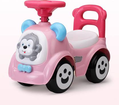 LuvLap Sunny n Car with Music for kids 1 to 3 years upto 25 Kgs Rideons & Wagons Non Battery Operated Ride On