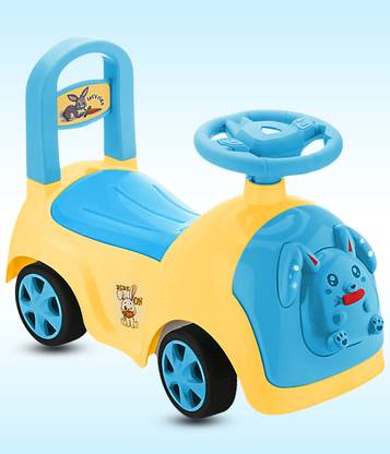Miss & Chief Baby Bunny Rideon Car with Music, for kids 8months+, upto 20kg Rideons & Wagons Battery Operated Ride On