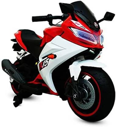 SCRISHOT R15 Battery Operated Rechargeable Ride On Electric Bike for Kids, 1 to 7 Years Bike Battery Operated Ride On