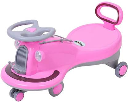 Apple Baby Yoda swing Magic car Twister Ride on Toy Kids Car with Led Lights Push Ride on Rideons & Wagons Battery Operated Ride On