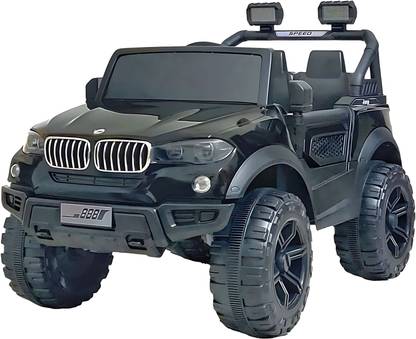 JN creations 12V Battery Operated Ride On BMW 888 Jeep for Kids with Remote Control | Jeep Battery Operated Ride On