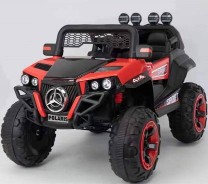 PP INFINITE Mercedes Polaris 12V Electric Ride On Jeep For Kids With Remote Control 1-7Yrs Jeep Battery Operated Ride On