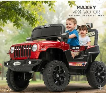 DEVICE OF CAP WITH MAGIC STICK 6699 RUBICAON RED Jeep Battery Operated Ride On