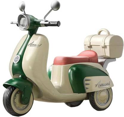 LITTLE RIDES Little Rides Little Ride Scooter – Ride, Play & Shine Scooter Battery Operated Ride On