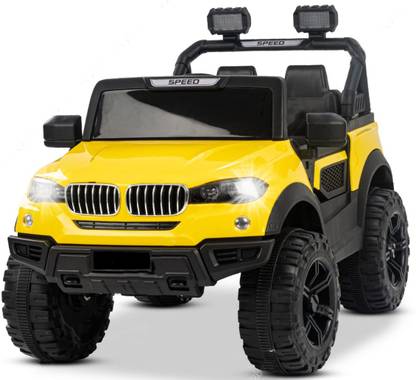 Wishmaster 4x2 Kids Driving Electric 888 Car For 1-8 Year Remote + Mobile App Control Jeep Battery Operated Ride On
