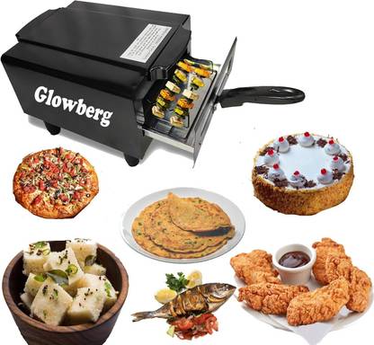 Glowberg 14-Inch High-Quality Pizza Oven Roaster with Tools and Accessories Electric Tandoor