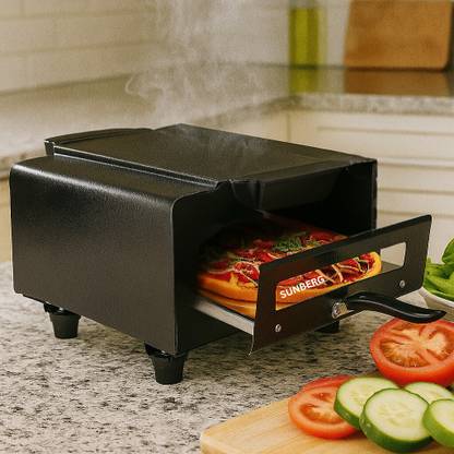 SUNBERG Multipurpose Grill and Oven for Indian-Style Tandoori Cooking, Baking & Roasting Electric Tandoor
