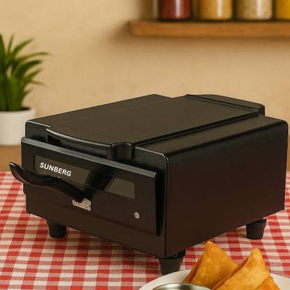 SUNBERG Portable Cooking Solution for Tandoori-Style Food, Grilled Snacks & Roasted Meal Electric Tandoor