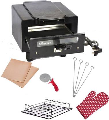 SLICETER 14inch Home & Kitchen Pizza Maker Oven � Multi-Purpose Cooking and Baking Tool Electric Tandoor