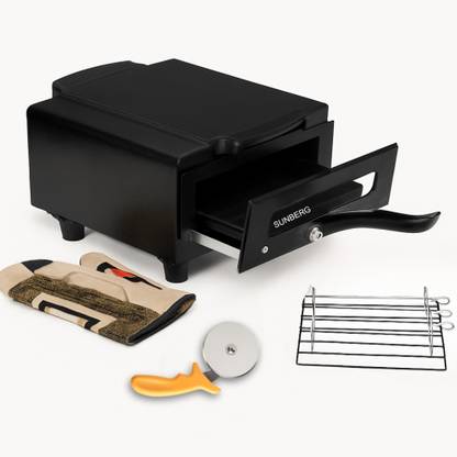 SUNBERG All-in-One Roaster, Griller & Baker for Versatile & Easy Cooking in Home Kitchen Electric Tandoor