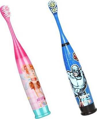 SARASI Unique Vibration Toothbrush With Additional Head For Kids[Random Color, Pack 1] Electric Toothbrush