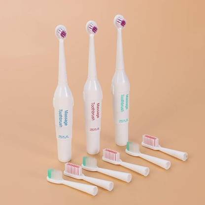 Warrior Electric Toothbrush Battery Operated Deep Cleansing Toothbrush Electric Toothbrush