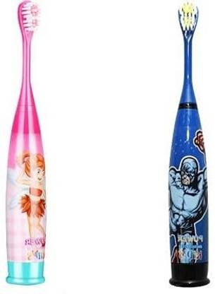 SARASI New Vibration Toothbrush With Additional Head For Kids[Random Color, Pack 1] Electric Toothbrush