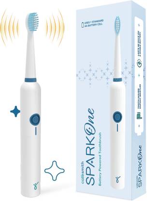 caresmith SPARK One Battery for Adults | AA Battery Provided Electric Toothbrush