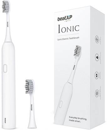 beatXP Ionic Smart Sonic Rechargeable| 2 Min Automatic Timer | 4 Smart Modes Electric Toothbrush