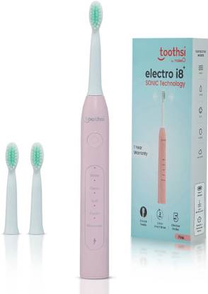 Electro Toothsi i8 Electric Toothbrush with 5 Modes | Advanced Rechargeable for Complete Care Electric Toothbrush
