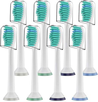 Venzina 8 Pack Electric Replacement Toothbrush Heads for Philips Sonicare toothbrushes Electric Toothbrush