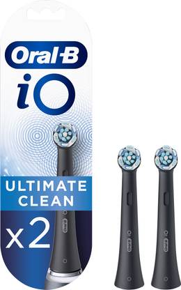 Oral-B iO Black Ultimate Smart Refill Brush Heads, Tuft-in-Tuft Bristle Technology, Electric Toothbrush