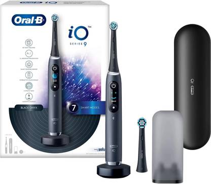 Oral-B Io9 Ultimate Electric, 7 Smart Modes, Interactive Display, 3Hr Quick Charge Electric Toothbrush