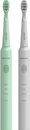 ORACURA Combo of SB200 Sonic Lite Rechargeable Electric Toothbrush