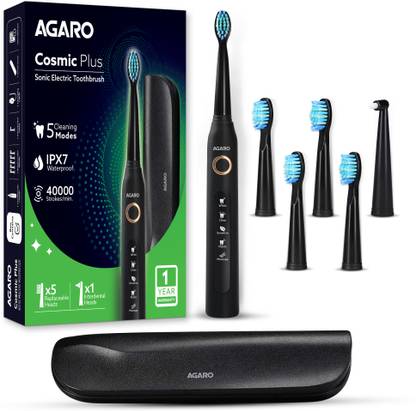 AGARO Cosmic Plus Sonic Electric Toothbrush