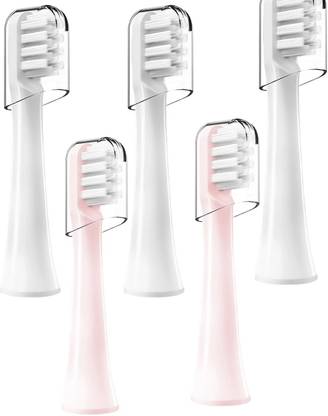 Zibuyu Replacement Toothbrush Heads for Sonic Electric Brushes Pink Electric Toothbrush