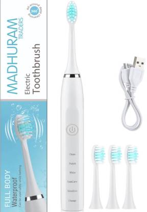 MADHURAM TRADERS IPX7 Electric Toothbrush