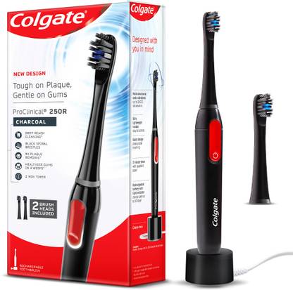 Colgate ProClinical 250R Rechargeable Brush Charcoal Electric Toothbrush