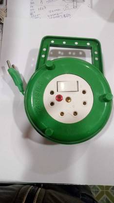Mpheonex Twister 250 V( 5 Meters Cord) 3 Socket Extension Boards (Multicolor, 5 m) Electrical Cleaning Spray