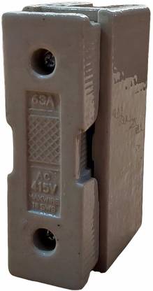 Selvo 63A 415 Volt AC Porcelain Fuse Units FLY SERIES (KITKAT FUSE) Electrical Fuse
