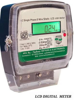 BAHUL Digital sub meter ISI MARK for accurate reading. B146 Electrical Fuse