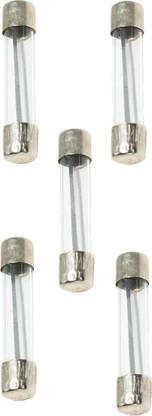 Ovicart Fast Blow 6.35x25mm Glass Fuse (Pack of 5) Electrical Fuse