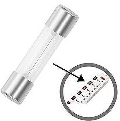 D & Y 5 x 20MM Slow Blow 6A Glass Tube Fuse 250V Extension Board Junction Box Power FUSE 6A Electrical Fuse
